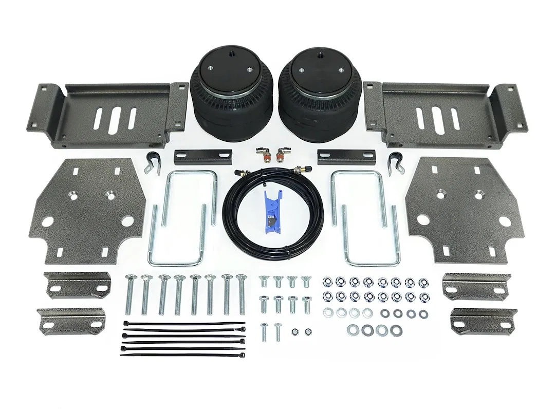 HP10128 – PACBRAKE Helper Spring Kit, Air Spring Frame Mount Up To 5000 Pound Load Capacity Air Adjustable From 5 To ...
